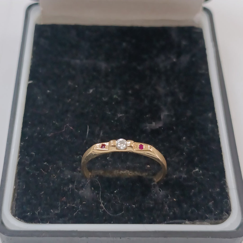 ANILLITO ORO 14 K 1.5 GRMS (SEMINUEVO)