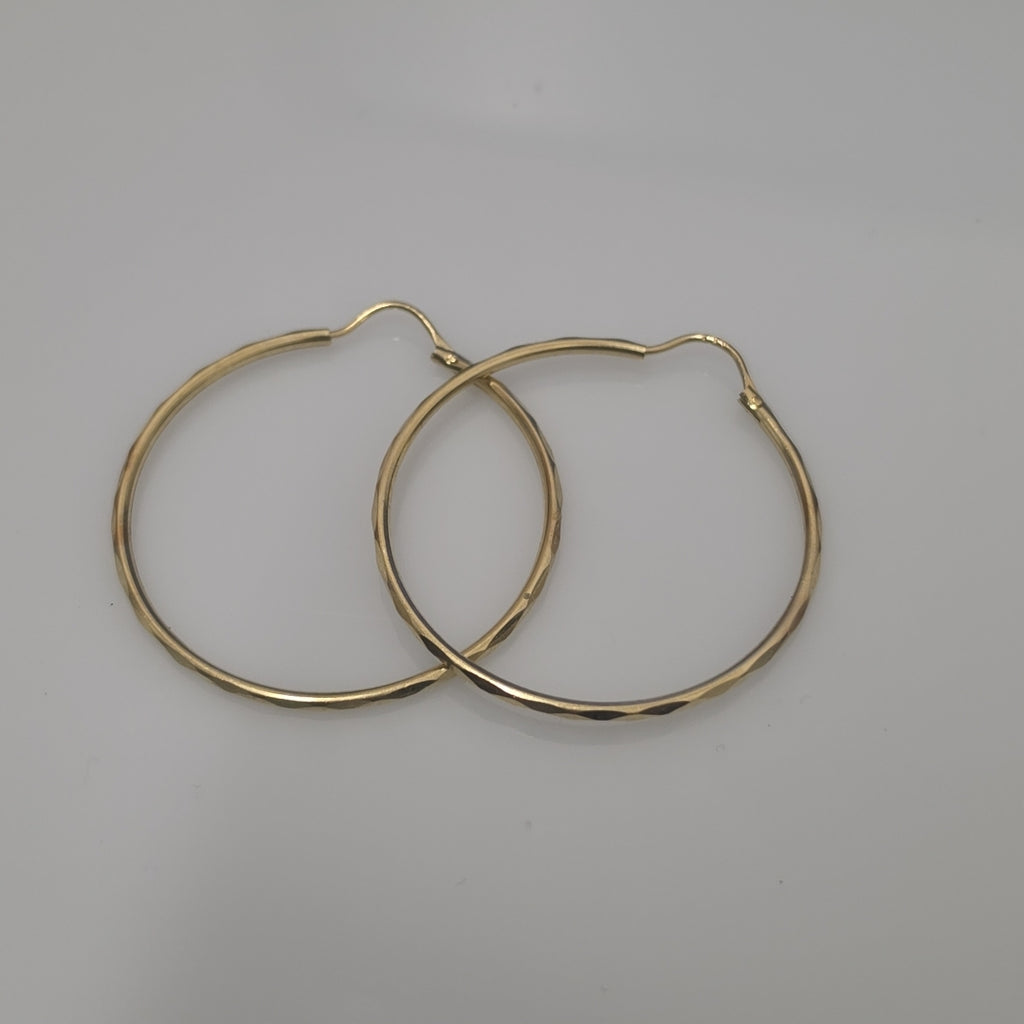 ARRACADAS PAR ORO 14 K 2,10 GRMS (SEMINUEVO)