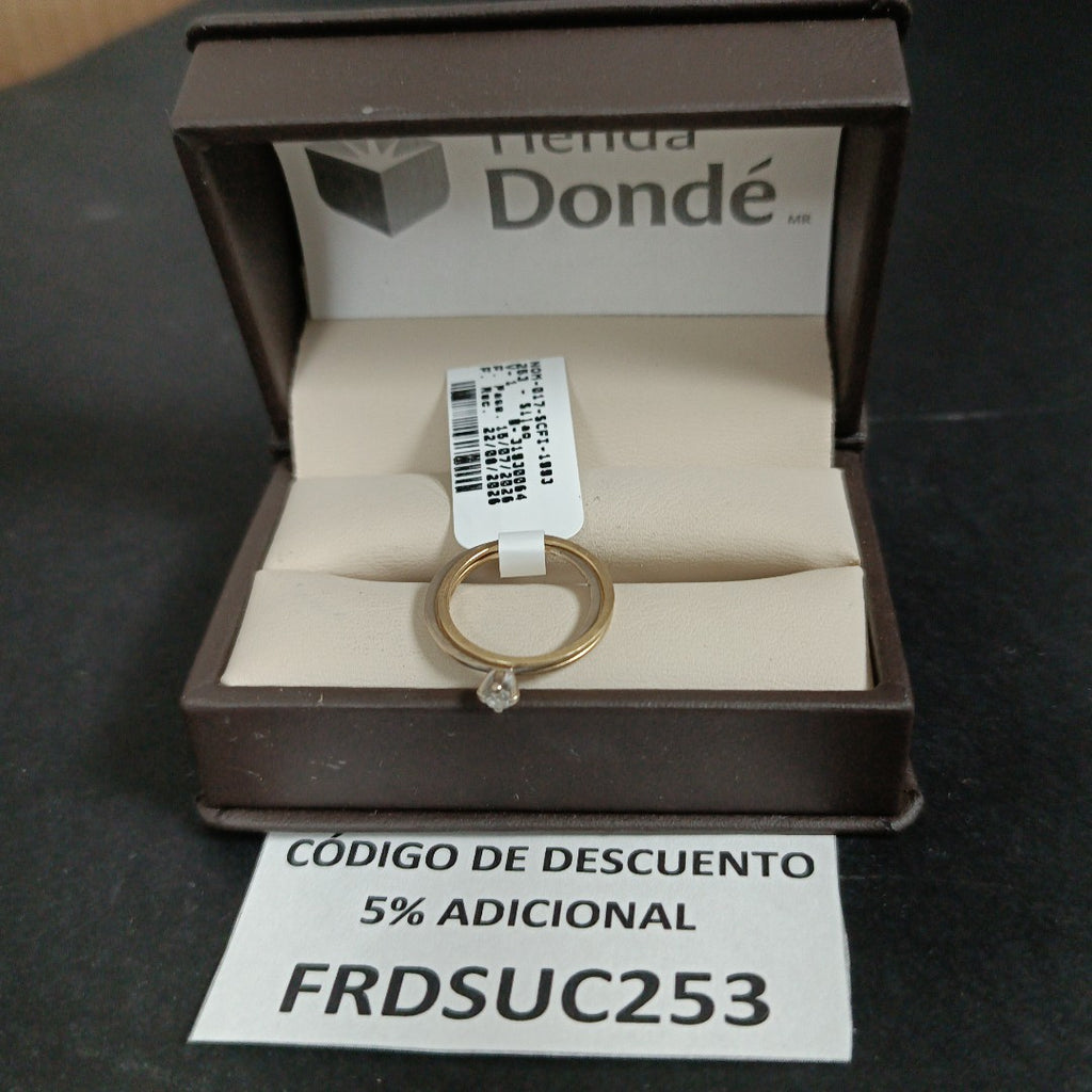 ANILLITO ORO 14 K 2 GRMS (SEMINUEVO)