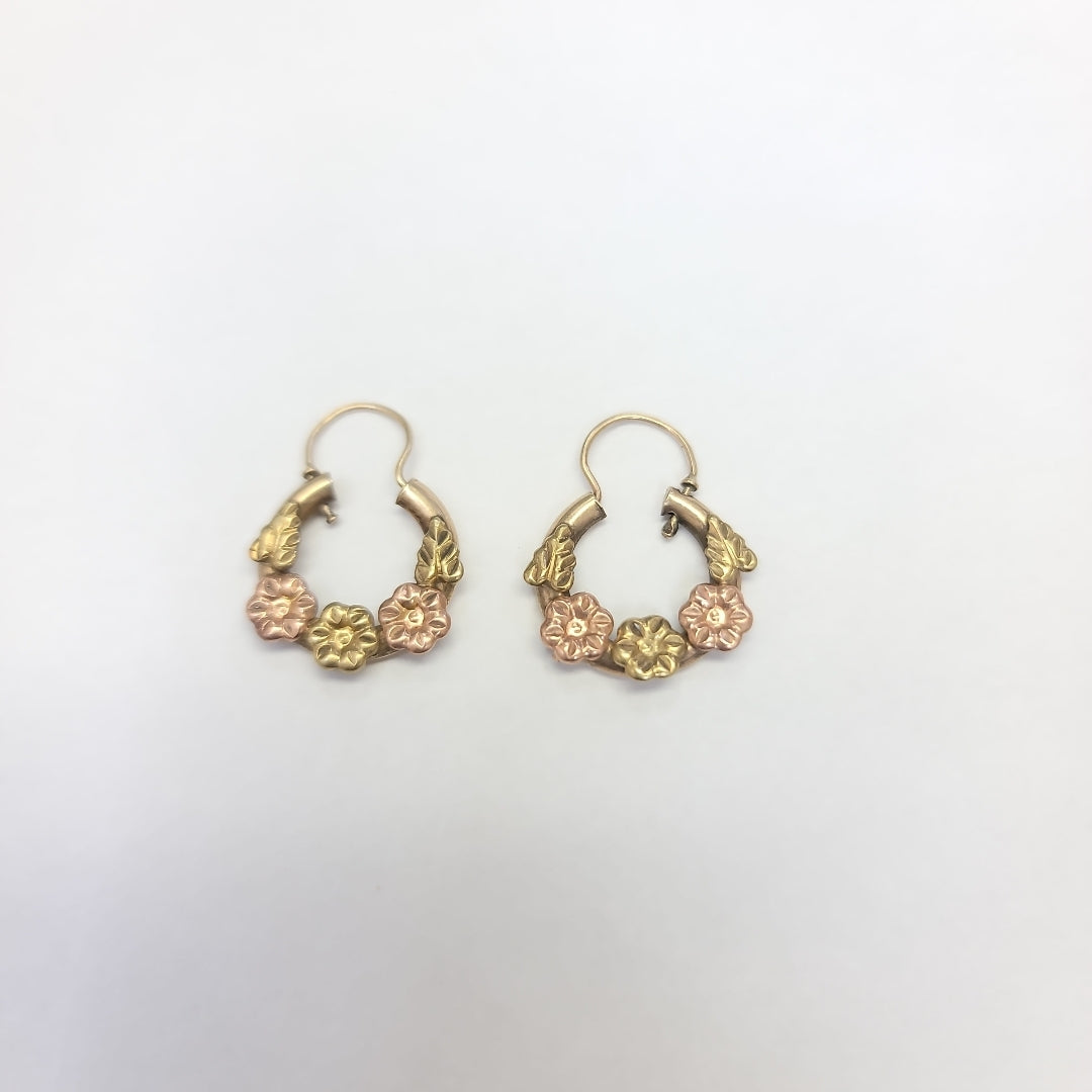 ARRACADAS PAR ORO 8 K 2,60 GRMS (SEMINUEVO)