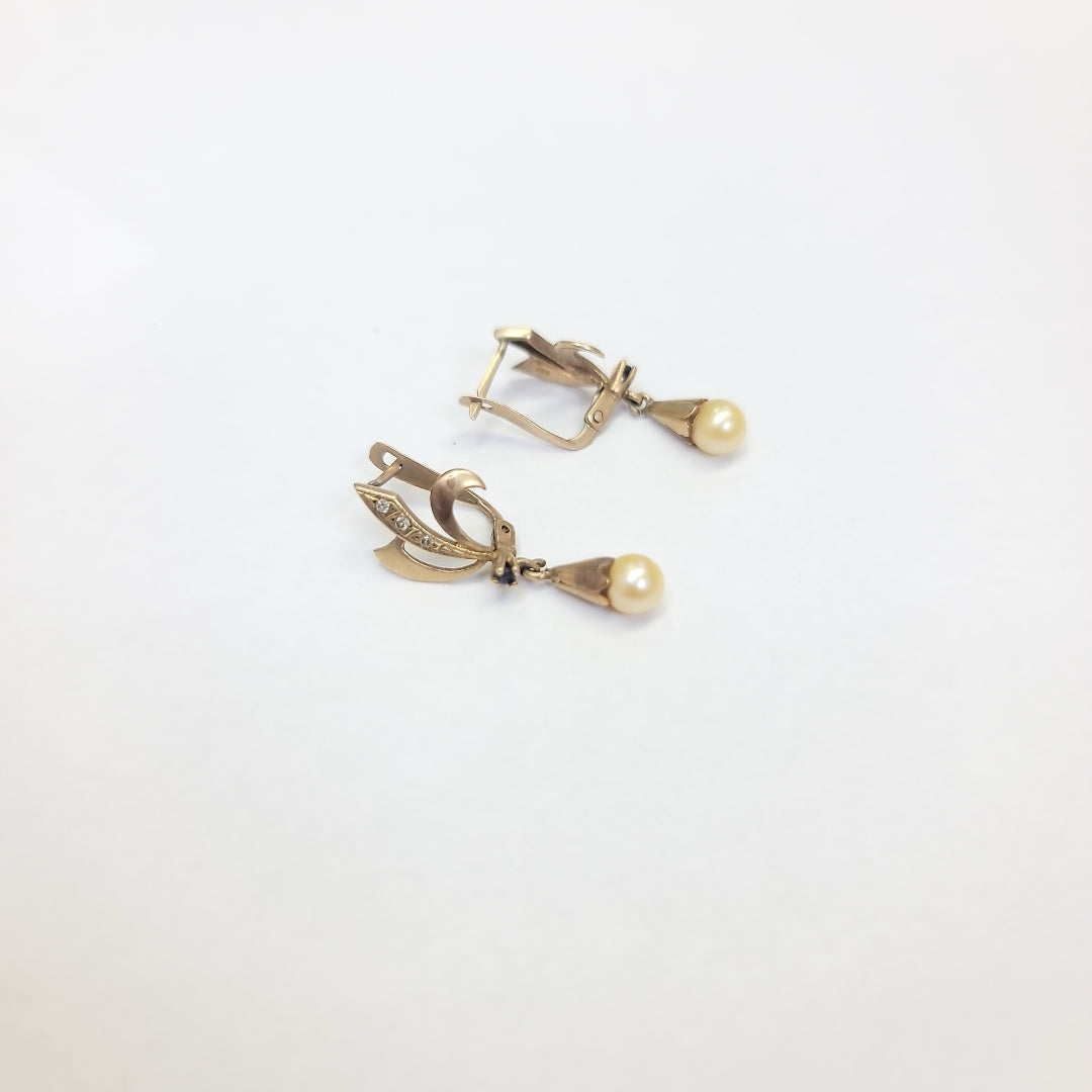 ARETES PAR ORO 8 K 2,50 GRMS (SEMINUEVO)