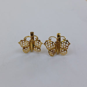 ARETES PAR ORO 18 K 3,20 GRMS (SEMINUEVO)
