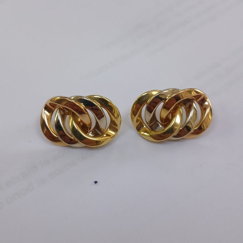 ARETES PAR ORO 18 K 6,90 GRMS (SEMINUEVO)