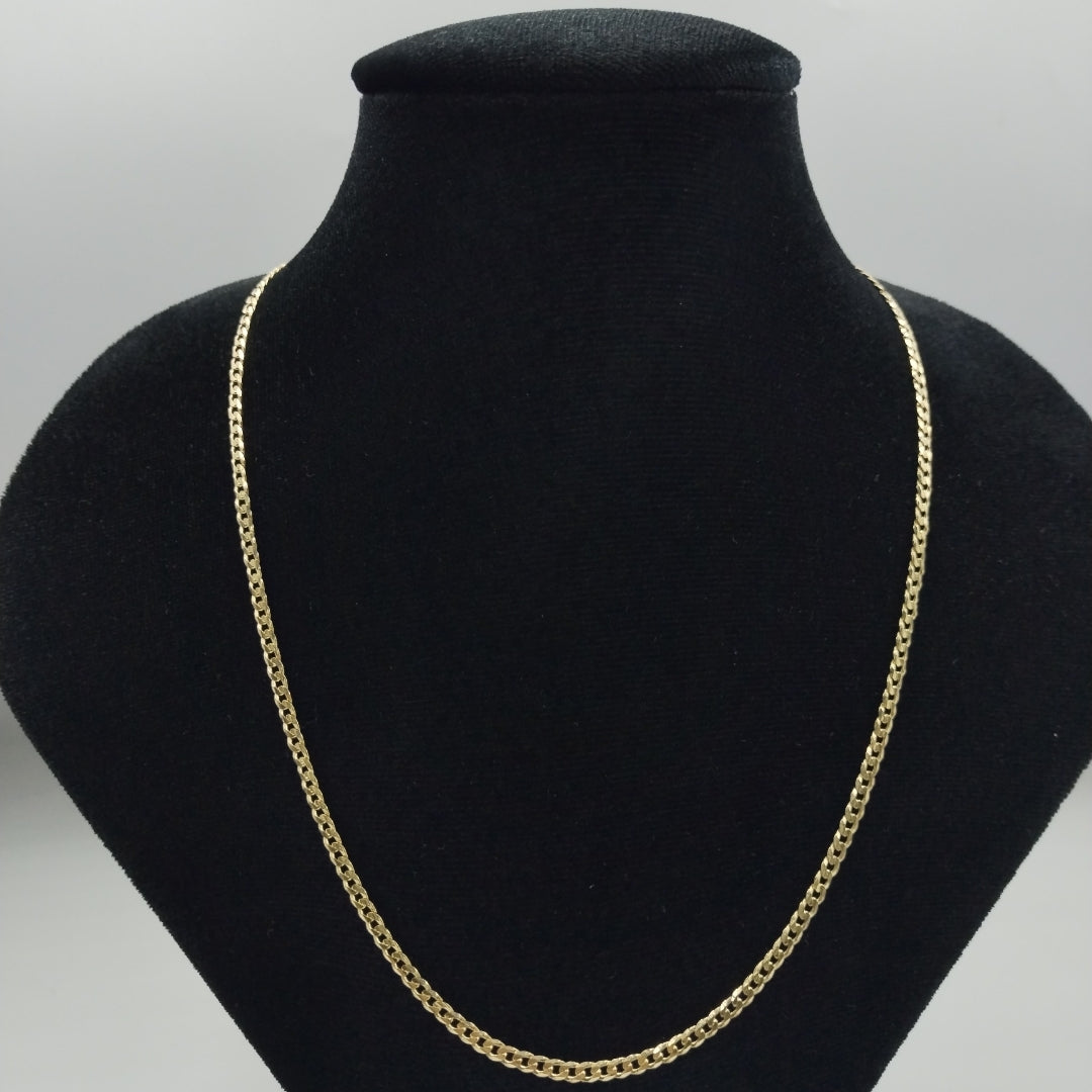 CADENA BARBADA 14K 60 CM 10 GR (NUEVO)