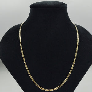 CADENA BARBADA 14K 60 CM 10 GR (NUEVO)