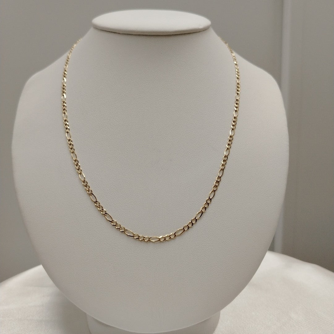 CADENAS TEJIDO 3X1 ORO 10K 50 CM 3.8 GR (NUEVO)