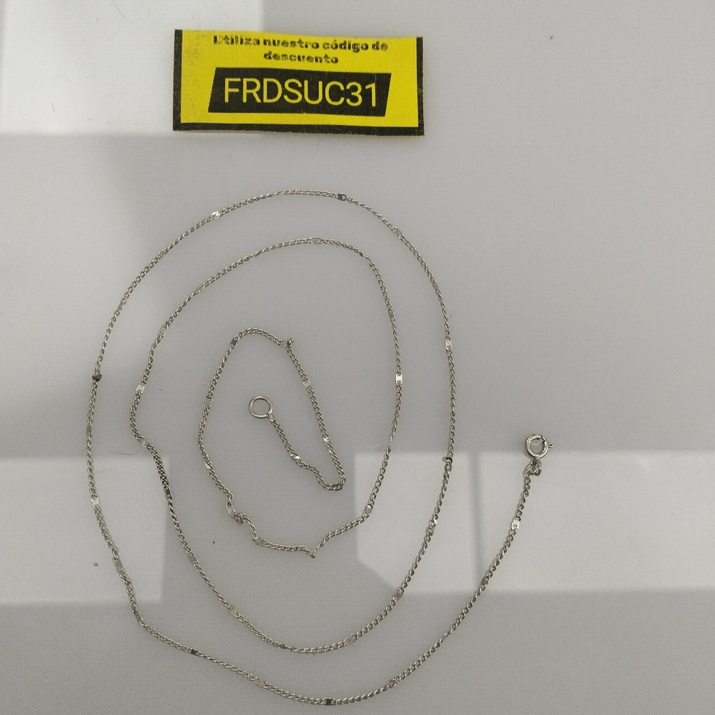 CADENA PLATA 2,50 GRMS (SEMINUEVO)