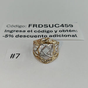 ANILLOS CON ESTRELLA CELTA 14K TALLA 6.5 2.2 GR (NUEVO)