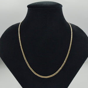 CADENA BARBADA 14K 60 CM 10 GR (NUEVO)