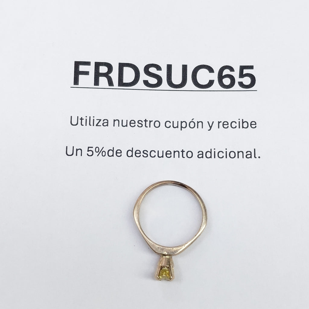 SOLITARIO ORO 8 K 3,10 GRMS (SEMINUEVO)