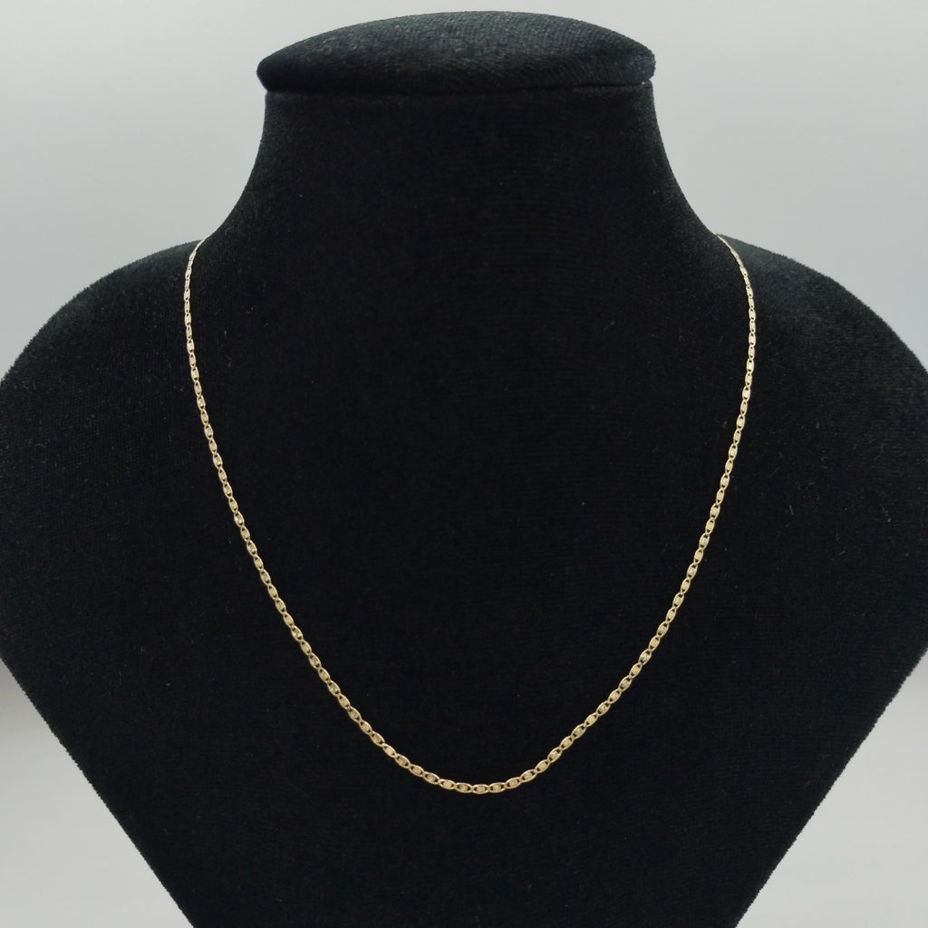 CADENA ORO COMBINADO 10 K 1,80 GRMS (SEMINUEVO)