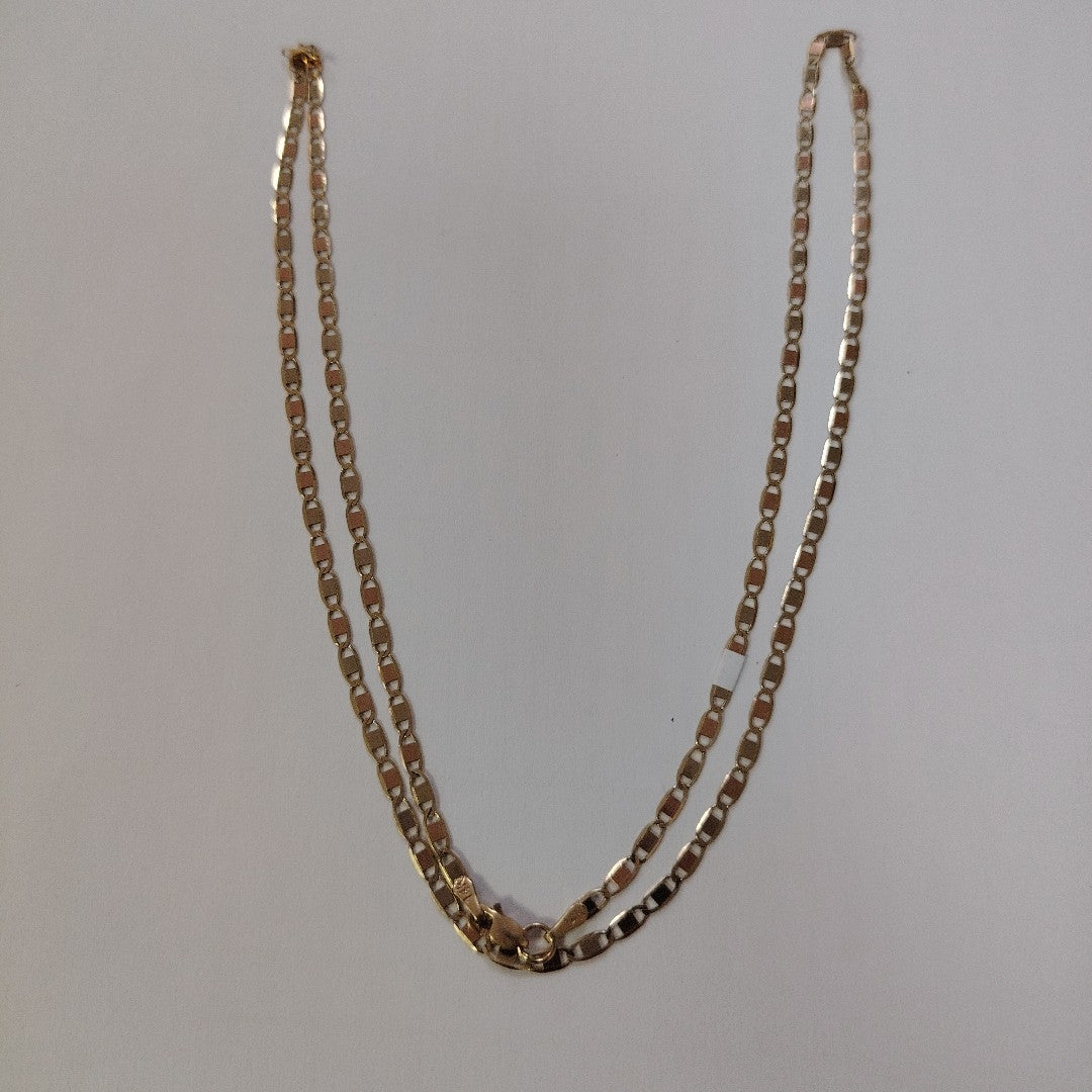 CADENA ESPEJO 14K 60 CM 5.5 GR (NUEVO)
