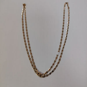 CADENA ESPEJO 14K 60 CM 5.5 GR (NUEVO)