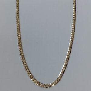 CADENA BARBADA 14K 60 CM 21.1 GR (NUEVO)