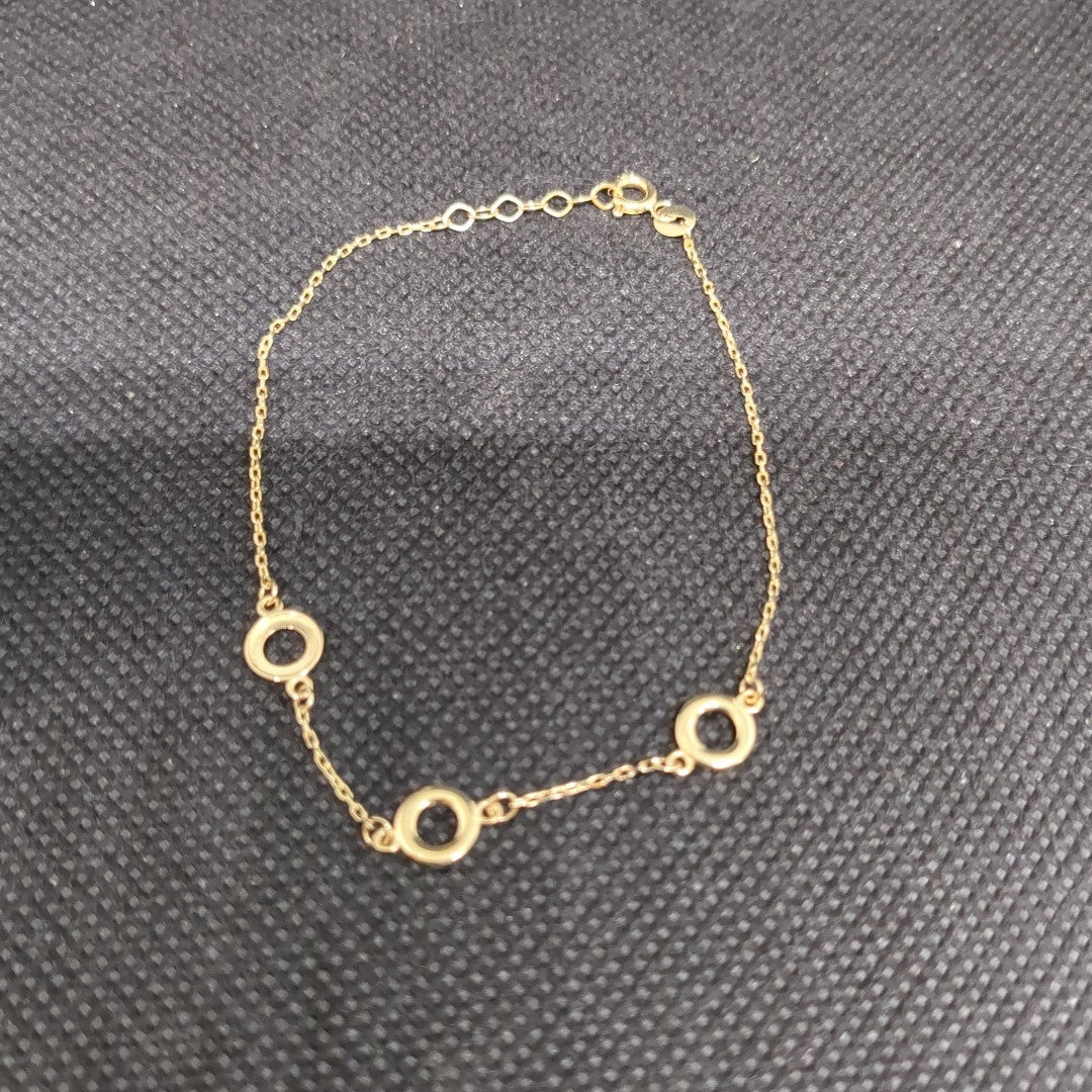 PULSERAS DAMA ORO 14K 1.2 (NUEVO)