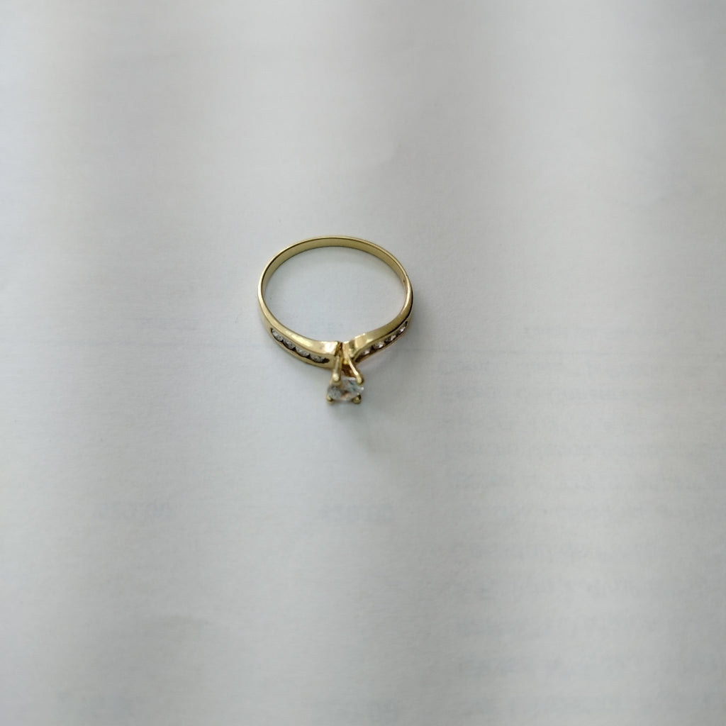 SOLITARIO ORO 14 K 1,70 GRMS (SEMINUEVO)