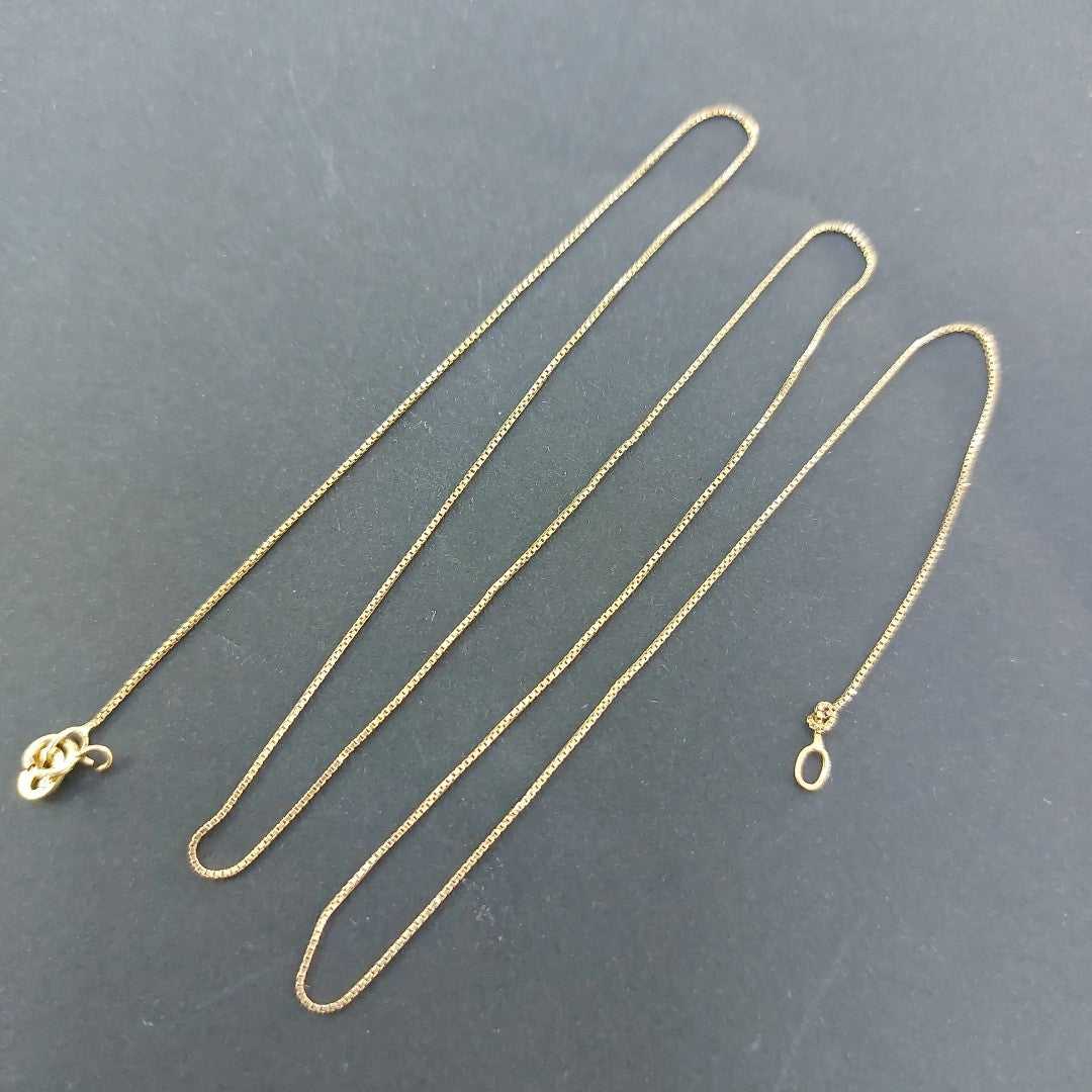 CADENA ORO 14 K 1,20 GRMS (SEMINUEVO)