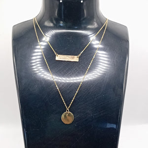 COLLAR ORO 10 K 3,30 GRMS (SEMINUEVO)