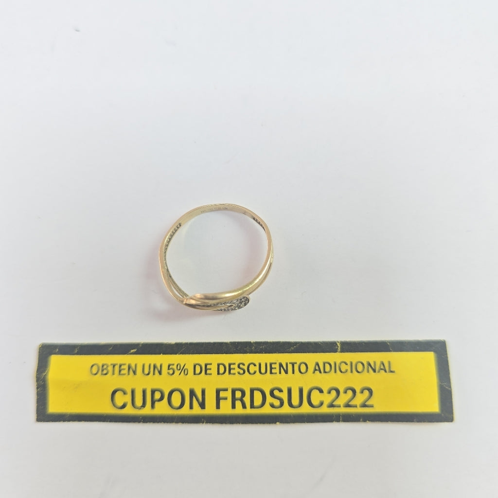 ANILLO ORO 10 K 1.6 GRMS (SEMINUEVO)