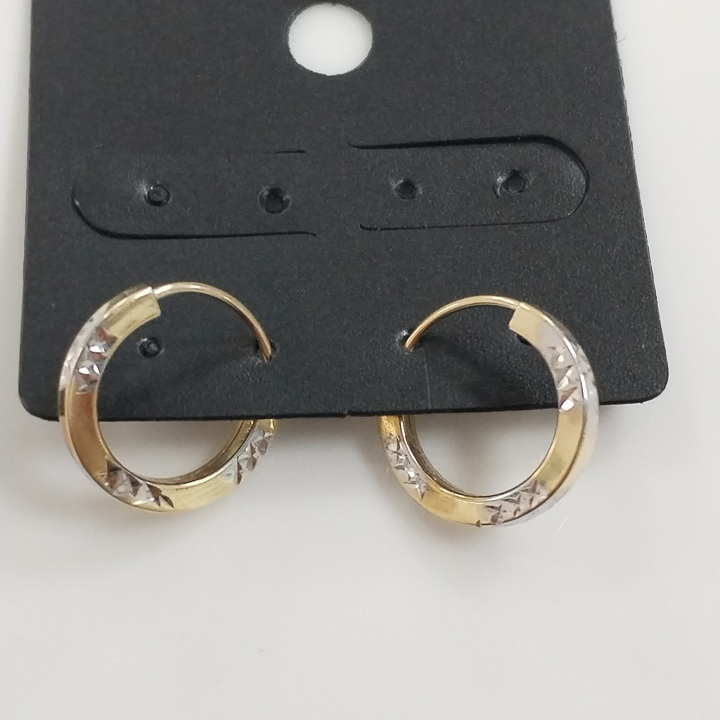 ARRACADAS PAR ORO 10 K 0.8 GRMS (SEMINUEVO)