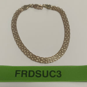 PULSERA ESPECIAL 10K 18 CM 3.8 GR (NUEVO)