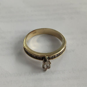 ANILLO ORO 14 K 3.6 GRMS (SEMINUEVO)