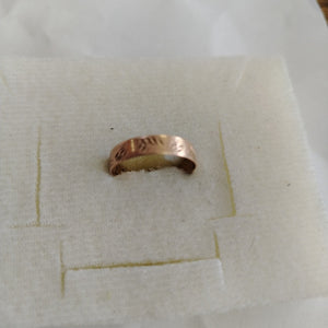 ARGOLLA ORO 8 K 0.8 GRMS (SEMINUEVO)