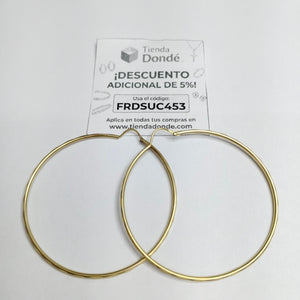 ARRACADAS PAR ORO 10 K 3,30 GRMS (SEMINUEVO)