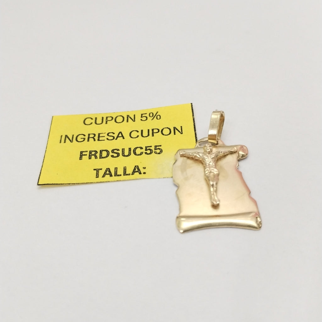 MEDALLA RELIGIOSA ORO 14 K 2,70 GRMS (SEMINUEVO)