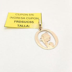 MEDALLA RELIGIOSA ORO 14 K 1,70 GRMS (SEMINUEVO)