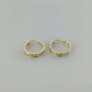 ARETES ARRACADAS FIG GRECAS 14K 1.7 GR (NUEVO)