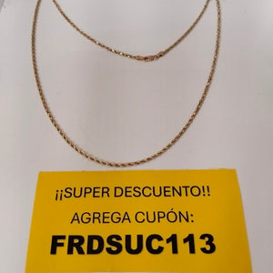 CADENA ORO 10 K 2,90 GRMS (SEMINUEVO)