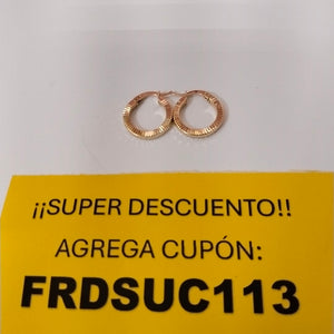 ARRACADAS PAR ORO 14 K 1,80 GRMS (SEMINUEVO)