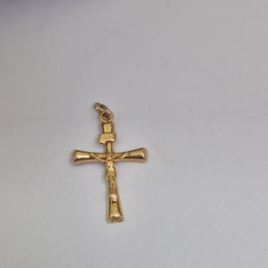 CRUCIFIJO ORO 10 K 1,40 GRMS (SEMINUEVO)