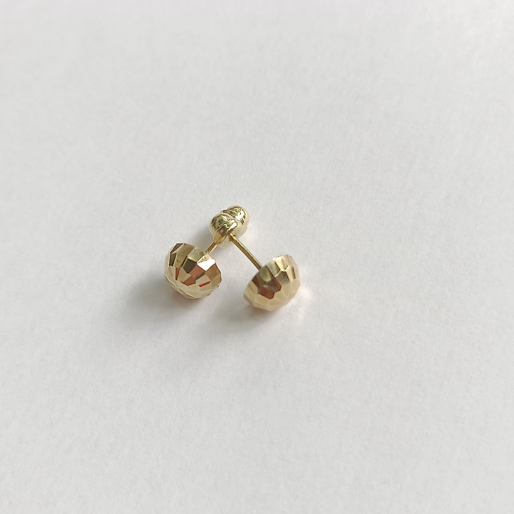 BROQUELES PAR ORO 14 K 0,70 GRMS (SEMINUEVO)