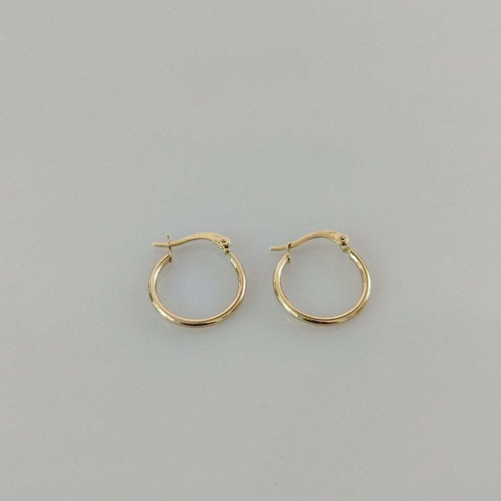 ARETES ARRACADAS 14K 1.2 GR (NUEVO)