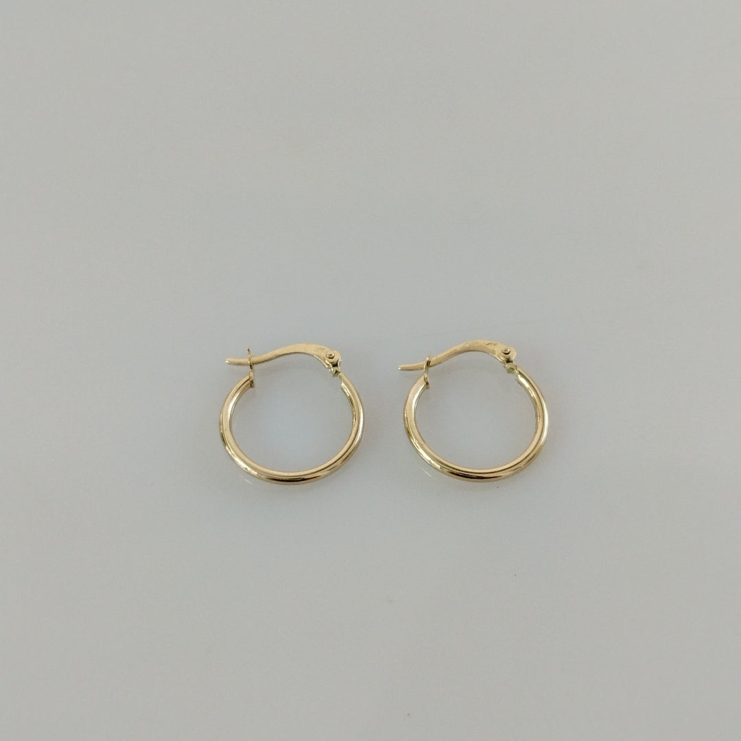 ARETES ARRACADAS 14K 1.2 GR (NUEVO)