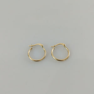 ARETES ARRACADAS 14K 1.2 GR (NUEVO)