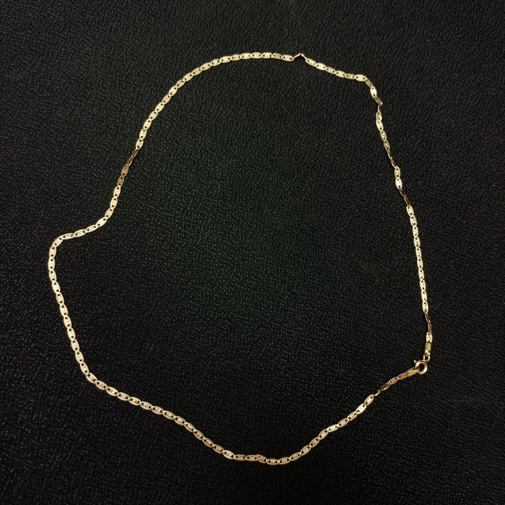 CADENA ORO COMBINADO 14 K 2,70 GRMS (SEMINUEVO)