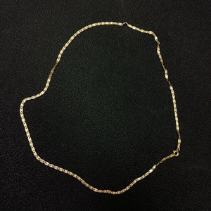 CADENA ORO COMBINADO 14 K 2,70 GRMS (SEMINUEVO)