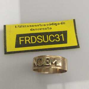 ARGOLLA ORO 10 K 3,70 GRMS (SEMINUEVO)