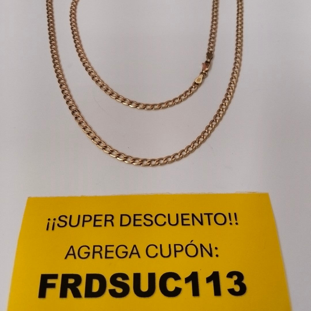 CADENA ORO 10 K 7,70 GRMS (SEMINUEVO)