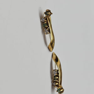 ARETES PAR ORO 14 K 3,20 GRMS (SEMINUEVO)
