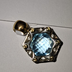 DIJE ORO, ORO BLANCO 14 K 6.3 GRMS (SEMINUEVO)