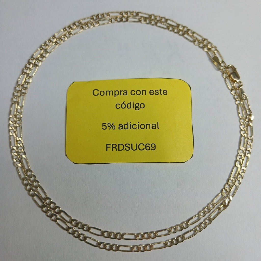CADENA 3X1 10K 55 CM 4.3 GR (NUEVO)