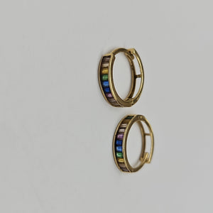 ARETES PAR ORO 10 K 1,00 GRMS (SEMINUEVO)