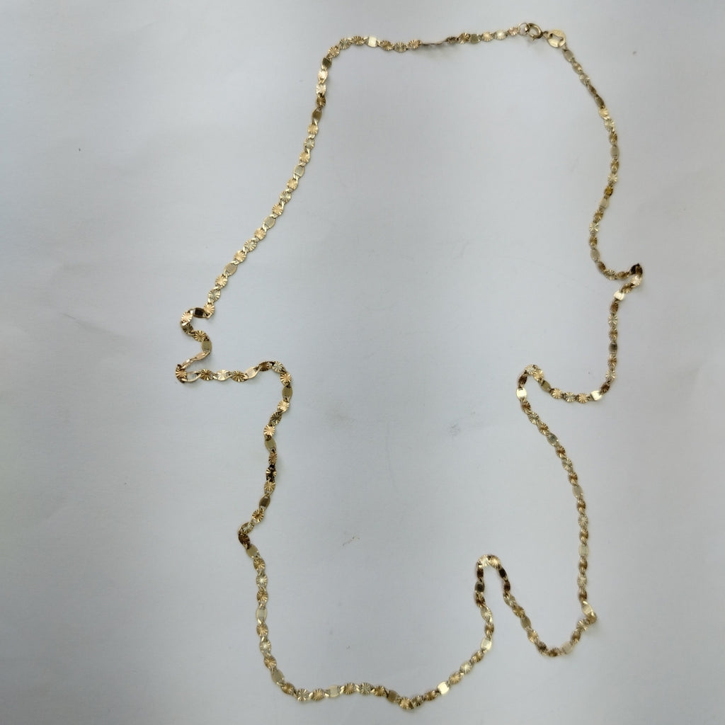CADENA ORO COMBINADO 10 K 3,00 GRMS (SEMINUEVO)