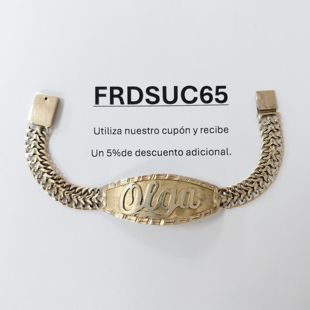 ESCLAVA ORO 10 K 12.9 GRMS (SEMINUEVO)