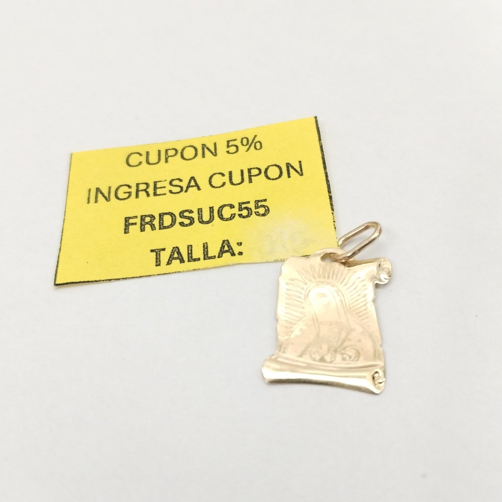 MEDALLA RELIGIOSA ORO 14 K 0,50 GRMS (SEMINUEVO)