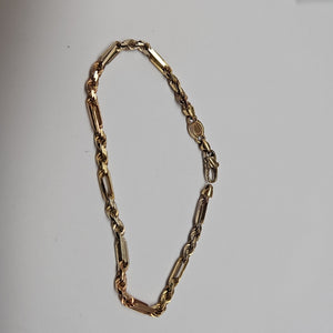 PULSERA ORO COMBINADO 14 K 10,30 GRMS (SEMINUEVO)